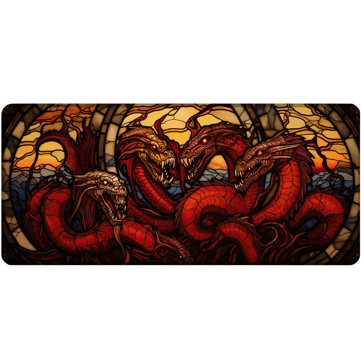 Hydra - Fantasy Design - XXL Gaming Mauspad