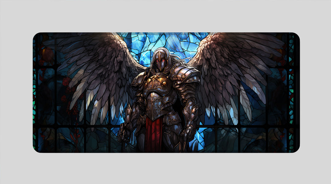 Angel Knight - Fantasy Design - XXL Gaming Mauspad