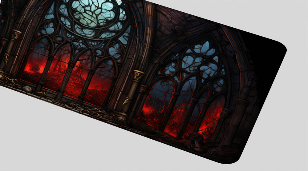 Undeads Crypt - Fantasy Design - XXL Gaming Mauspad