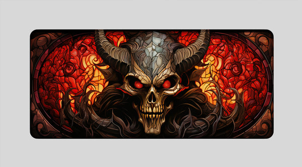 King of Hell - Fantasy Design - XXL Gaming Mauspad