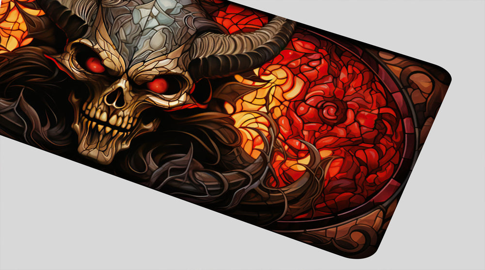 King of Hell - Fantasy Design - XXL Gaming Mauspad