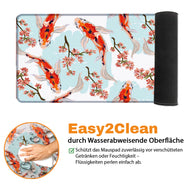 ORANGE KOI - Japan Design - XXL Gaming Mauspad