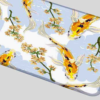 YELLOW KOI - Japan Design - XXL Gaming Mauspad