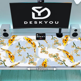 YELLOW KOI - Japan Design - XXL Gaming Mauspad