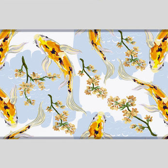 YELLOW KOI - Japan Design - XXL Gaming Mauspad