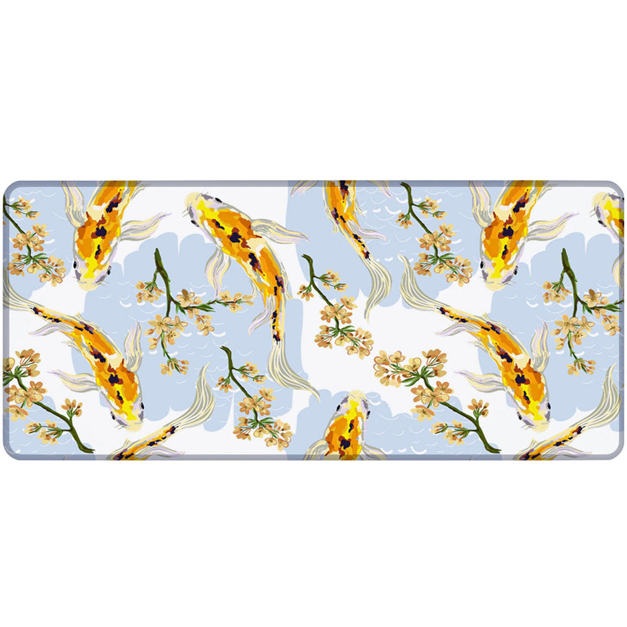 YELLOW KOI - Japan Design - XXL Gaming Mauspad