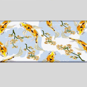 YELLOW KOI - Japan Design - XXL Gaming Mauspad