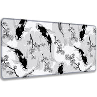 BLACK KOI - Japan Design - XXL Gaming Mauspad