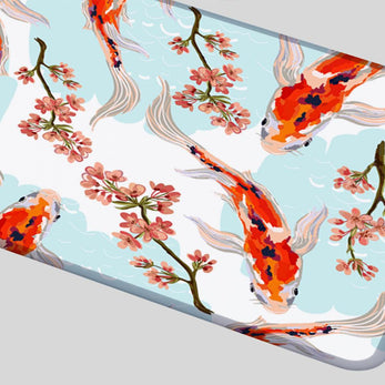 ORANGE KOI - Japan Design - XXL Gaming Mauspad