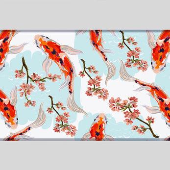 ORANGE KOI - Japan Design - XXL Gaming Mauspad