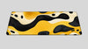 LIQUID YELLOW - Pattern Design - XXL Gaming Mauspad