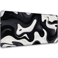 LIQUID BLACK - Pattern Design - XXL Gaming Mauspad