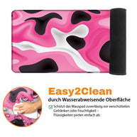 LIQUID PINK - Pattern Design - XXL Gaming Mauspad