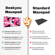 LIQUID PINK - Pattern Design - XXL Gaming Mauspad