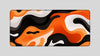 🎁 LIQUID ORANGE - Pattern Design - XXL Gaming Mauspad (100% off)