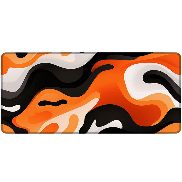 LIQUID ORANGE - Pattern Design - XXL Gaming Mauspad