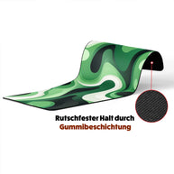 LIQUID GREEN - Pattern Design - XXL Gaming Mauspad