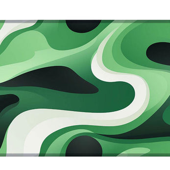 LIQUID GREEN - Pattern Design - XXL Gaming Mauspad