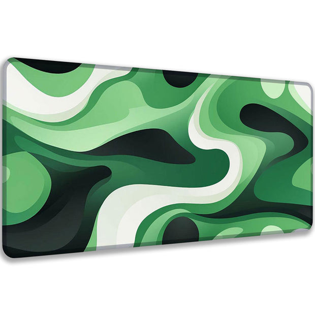 LIQUID GREEN - Pattern Design - XXL Gaming Mauspad