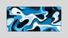 LIQUID BLUE - Pattern Design - XXL Gaming Mauspad