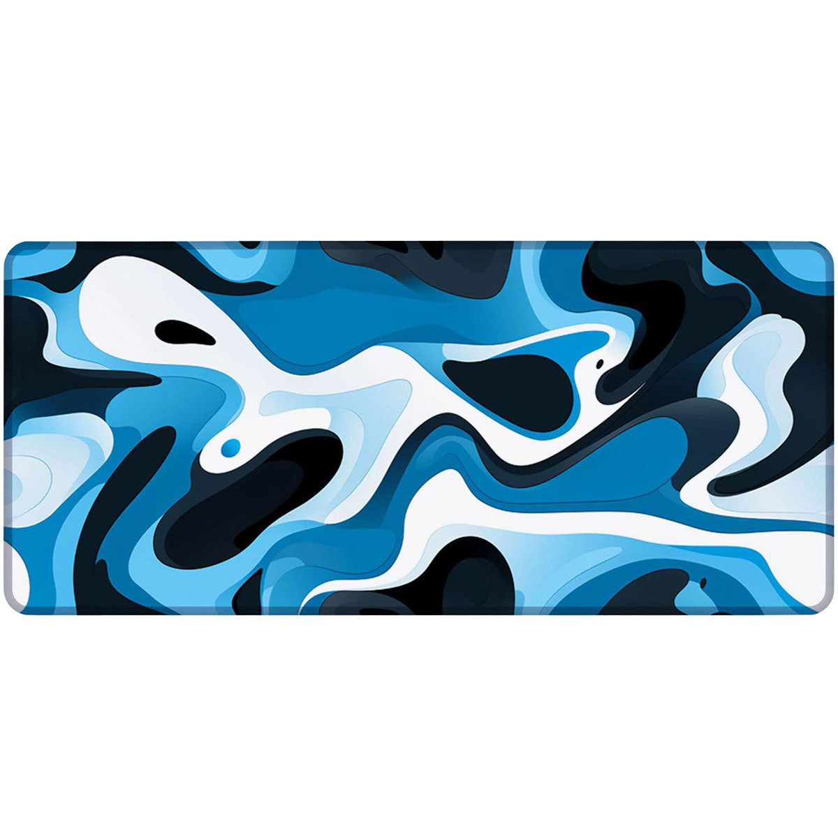 LIQUID BLUE - Pattern Design - XXL Gaming Mauspad