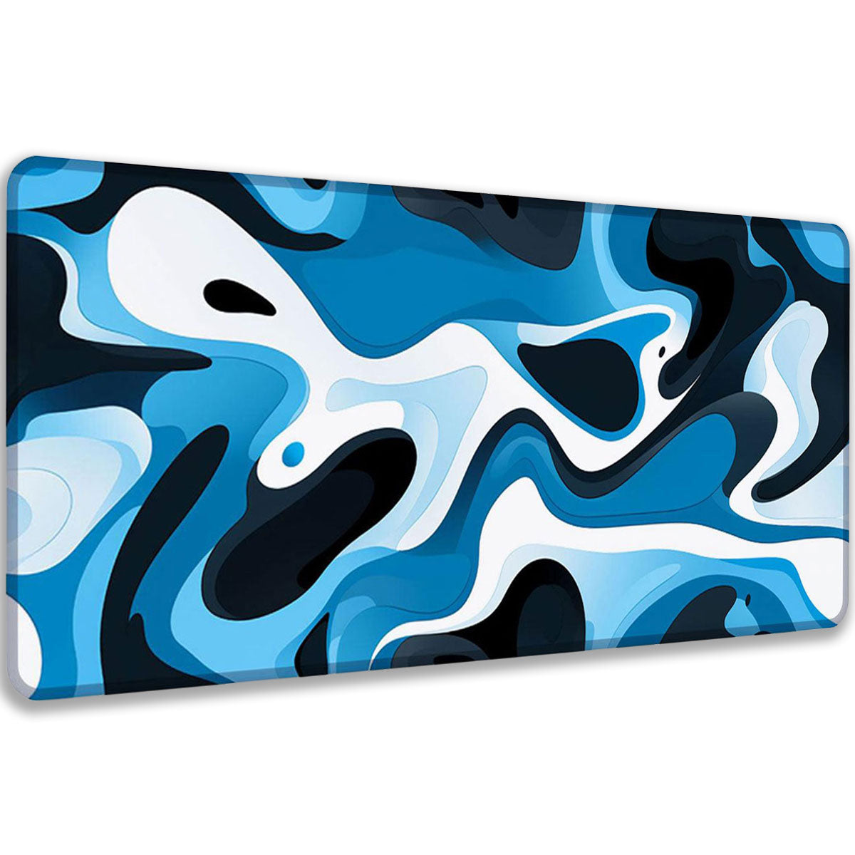 LIQUID BLUE - Pattern Design - XXL Gaming Mauspad