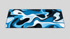 LIQUID BLUE - Pattern Design - XXL Gaming Mauspad