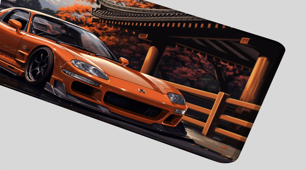 RX ORANGE - Car Design - XXL Gaming Mauspad