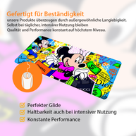 LOVE CANT BUY CLOTHING - Popart Design - XXL Gaming Mauspad