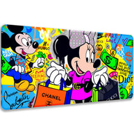 LOVE CANT BUY CLOTHING - Popart Design - XXL Gaming Mauspad