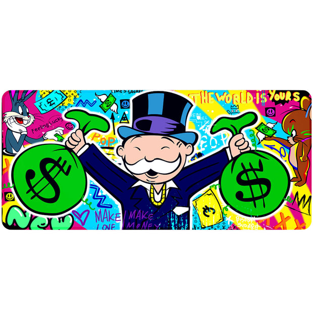 THE WORLD IS YOURS - Popart Design - XXL Gaming Mauspad