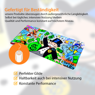 PERFECTION - Popart Design - XXL Gaming Mauspad