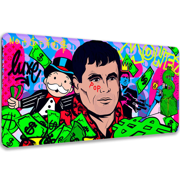 DRIPPY CHAPO - Popart Design - XXL Gaming Mauspad