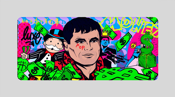 🎁 DRIPPY CHAPO - Popart Design - XXL Gaming Mauspad (100% off)