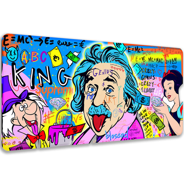 GENIUS - Popart Design - XXL Gaming Mauspad