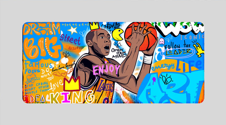 🎁 BIG BALLIN - Popart Design - XXL Gaming Mauspad (100% off)