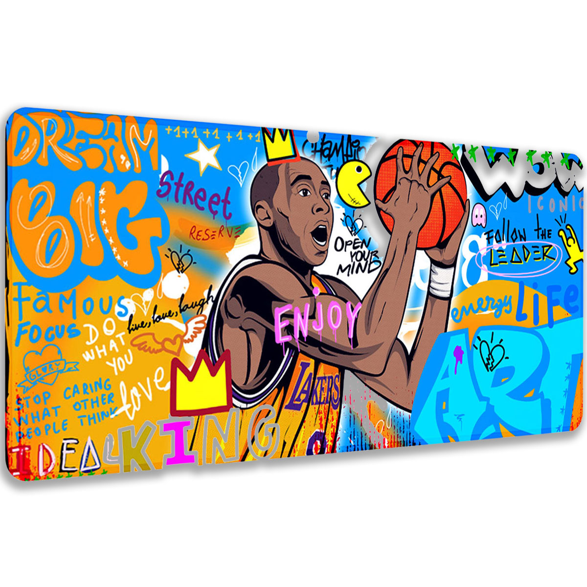 BIG BALLIN - Popart Design - XXL Gaming Mauspad