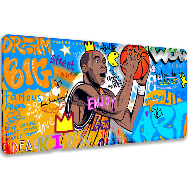 BIG BALLIN - Popart Design - XXL Gaming Mauspad
