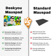 MONEY IS THE BEST INVENTION - Popart Design - XXL Gaming Mauspad