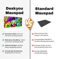 MONEY RAIN - Popart Design - XXL Gaming Mauspad