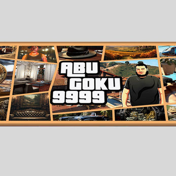 ABU GOKU GTA EXCLUSIVE - XXL Gaming Mauspad