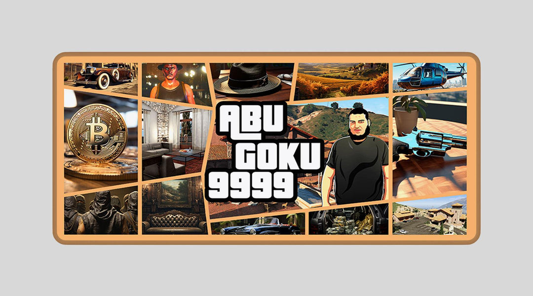 ABU GOKU GTA EXCLUSIVE - XXL Gaming Mauspad