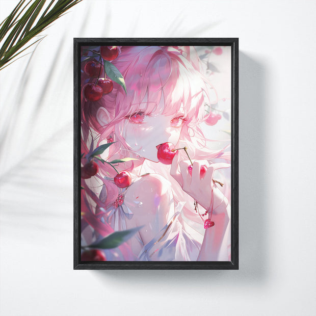 CHERRY GIRL - Deskyou Poster