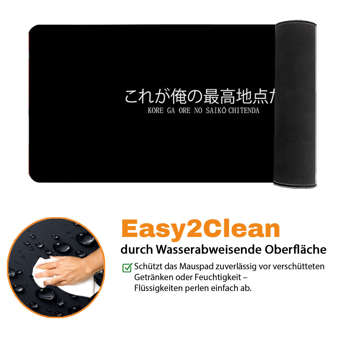 THIS IS MY PEAK - Anime Design - XXL Gaming Mauspad