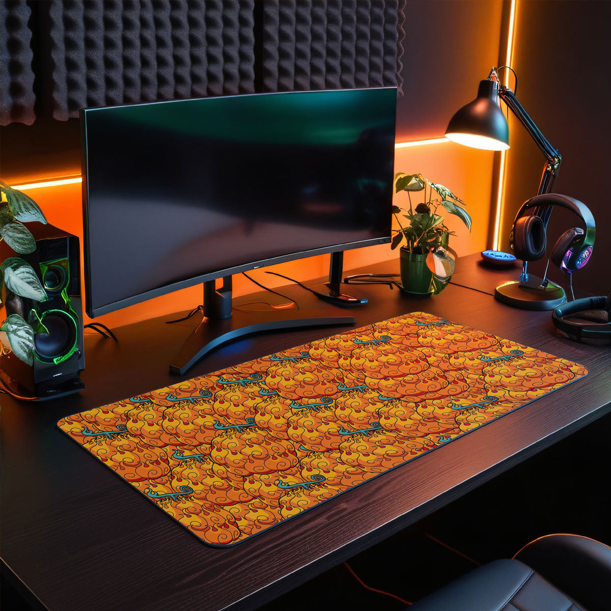 MERA MERA NO MI - Anime Design - XXL Gaming Mauspad