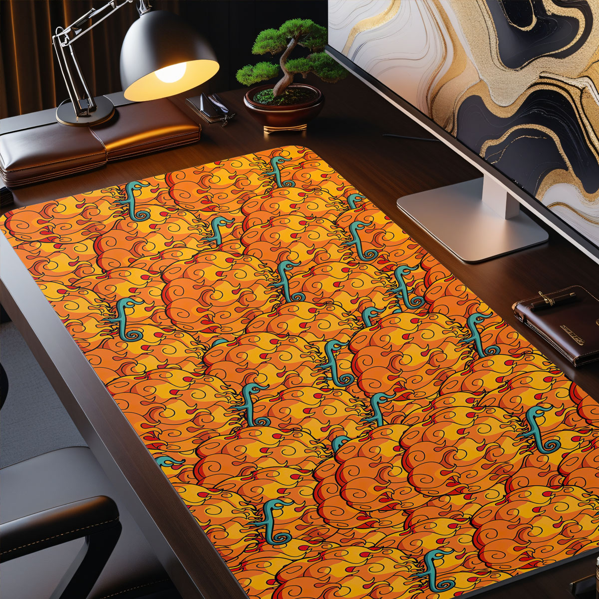 MERA MERA NO MI - Anime Design - XXL Gaming Mauspad