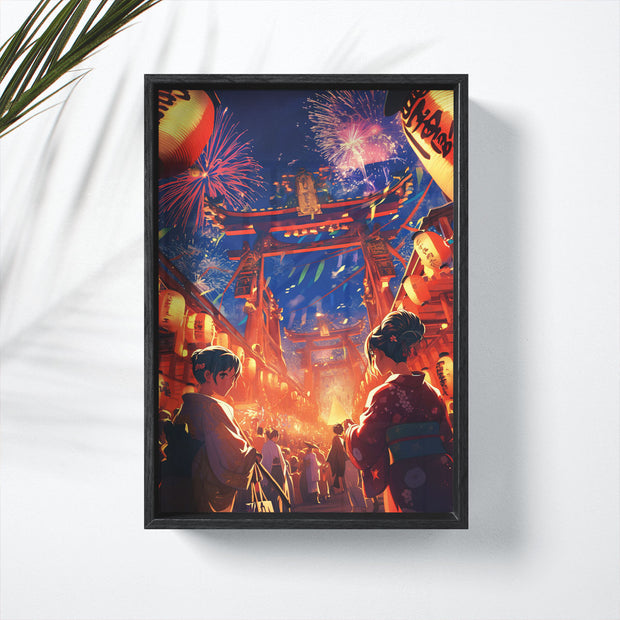 TRADITIONAL FIREWORK - Deskyou Poster