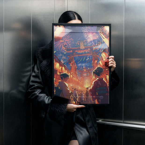 TRADITIONAL FIREWORK - Deskyou Poster