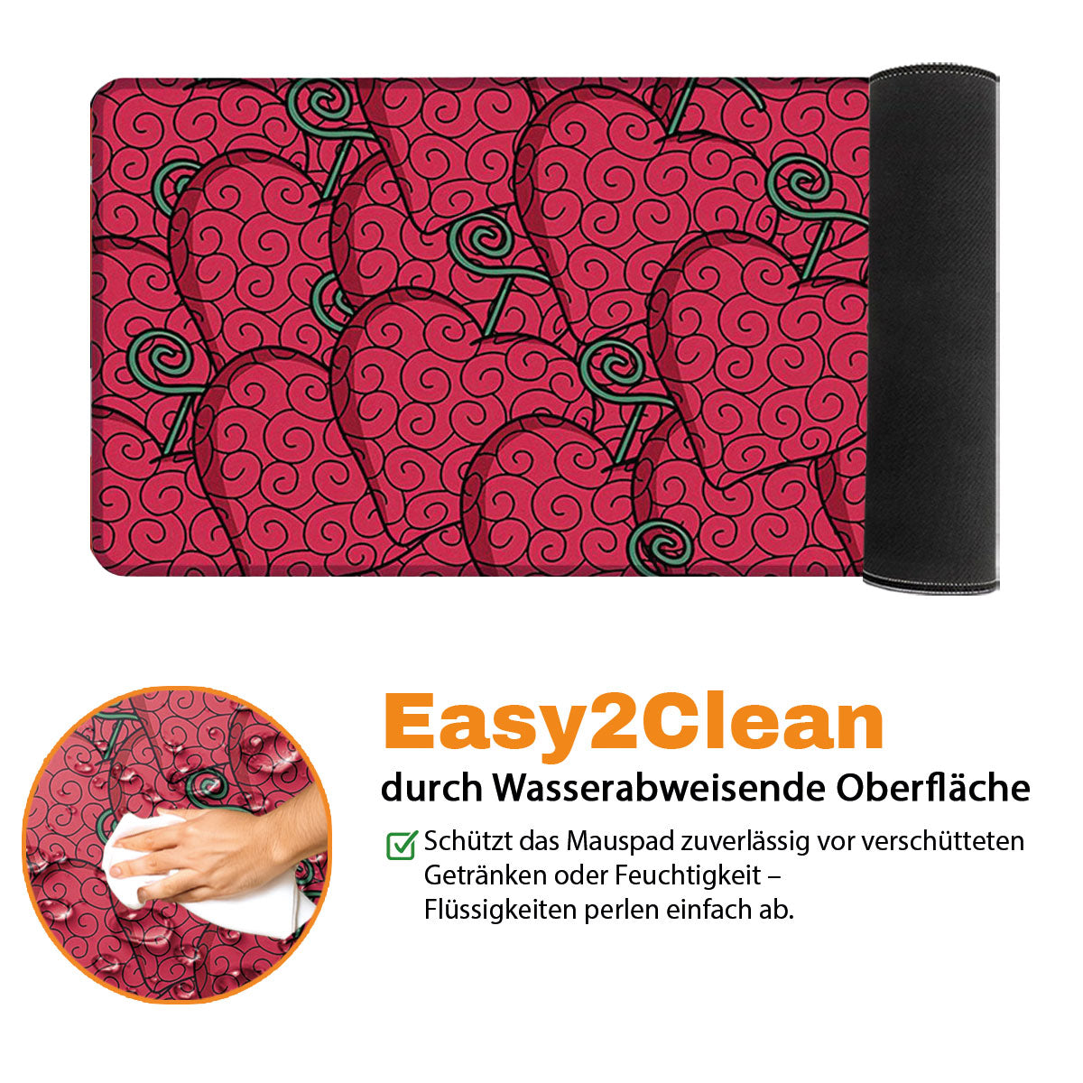 OPE OPE NO MI - Anime Design - XXL Gaming Mauspad