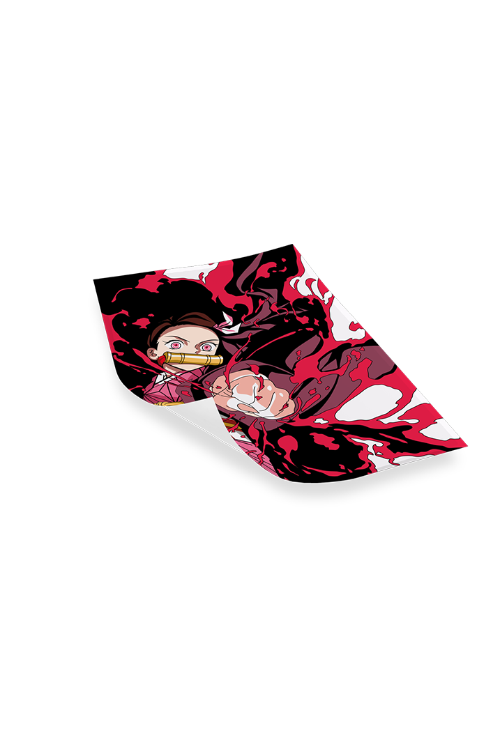 NEZUKO DEMON - Bilderfolie für LED Rahmen